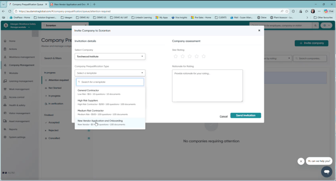 Company-prequal-Invite-contractor-compnay