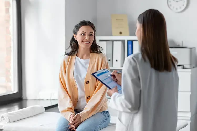 Doctor and patient