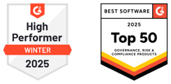 G2 High performer, G2 best software awards Top 50