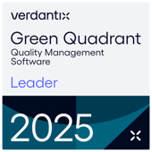 Verdantix Green Quadrant Quality Management Software Leader 2025