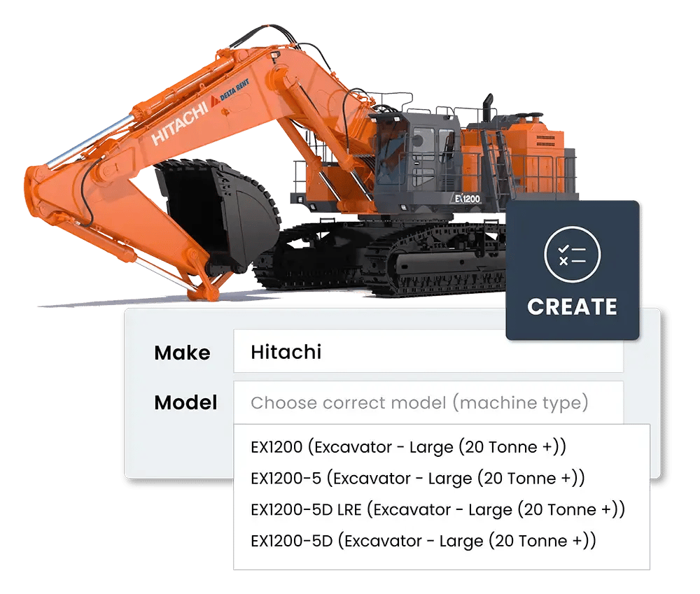 Select machine and create a risk assessment
